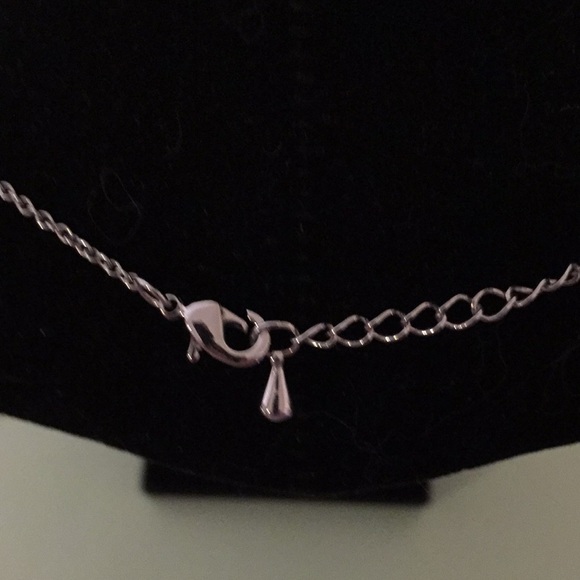 Beautiful necklace jewelry, faux diamonds, 19”* - Picture 4 of 4